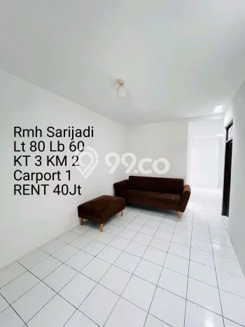 Rumah Disewakan Bandung LT 30m2 LB 30m2 Kawasan Sarijadi Rumah Disewakan Bandung LT 30m2 LB 30m2 Kawasan Sarijadi