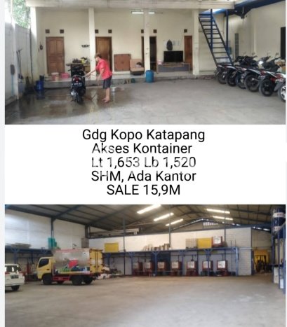 Gudang Dijual di Katapang LT 3600m2, LB 650m2 untuk Investasi Gudang Dijual di Katapang LT 3600m2, LB 650m2 untuk Investasi