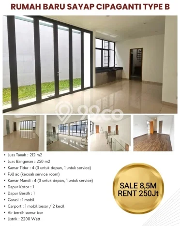 Dijual Rumah Mewah Elegan Dengan View Cantik di Cipaganti, Bandung Dijual Rumah Mewah Elegan Dengan View Cantik di Cipaganti, Bandung