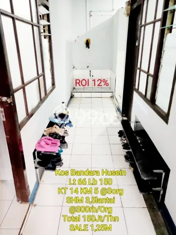 Untuk Dijual Kost di Cicendo, Bandung, 10 KT, 10 KM, Luas 140m2 Untuk Dijual Kost di Cicendo, Bandung, 10 KT, 10 KM, Luas 140m2