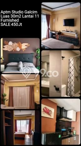 Siap Huni Apartemen 0 KT 1 KM di Ciumbuleuit Luas 30m2 Siap Huni Apartemen 0 KT 1 KM di Ciumbuleuit Luas 30m2