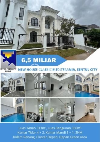 Rumah Luxury Modern Tanpa Renovasi di Sentul City Bogor Rumah Luxury Modern Tanpa Renovasi di Sentul City Bogor