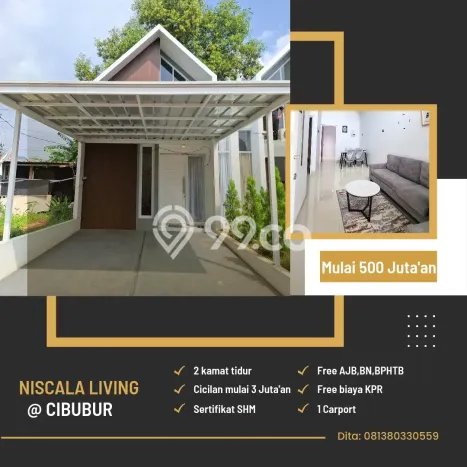 Jual Rumah Eksklusif 2 KT di Cibubur, Jakarta Timur Jual Rumah Eksklusif 2 KT di Cibubur, Jakarta Timur