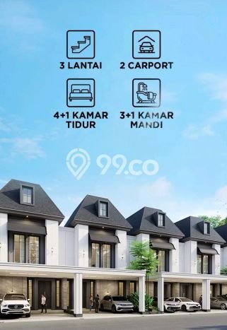 Dijual Hunian Rumah Terawat 4 KT di Bambu Apus, Jakarta Timur Dijual Hunian Rumah Terawat 4 KT di Bambu Apus, Jakarta Timur
