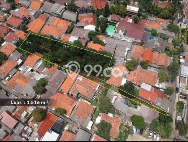 Tanah Dijual Lokasi Strategis di Jakarta Selatan dengan Luas 1516m2 Tanah Dijual Lokasi Strategis di Jakarta Selatan dengan Luas 1516m2