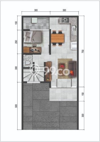 Rumah Minimalis 4 KT LT 72m2 di Tunjungsekar Rumah Minimalis 4 KT LT 72m2 di Tunjungsekar
