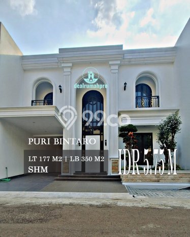 Rumah Elit LB 350m2 Siap Pakai Desain Elegan di Sektor 9-Bintaro, Tangerang Selatan Rumah Elit LB 350m2 Siap Pakai Desain Elegan di Sektor 9-Bintaro, Tangerang Selatan