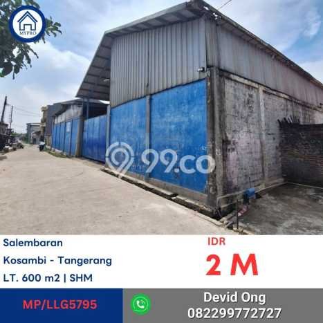 Unit Gudang Dijual di Tangerang LT 600m2 & LB 600m2 Unit Gudang Dijual di Tangerang LT 600m2 & LB 600m2