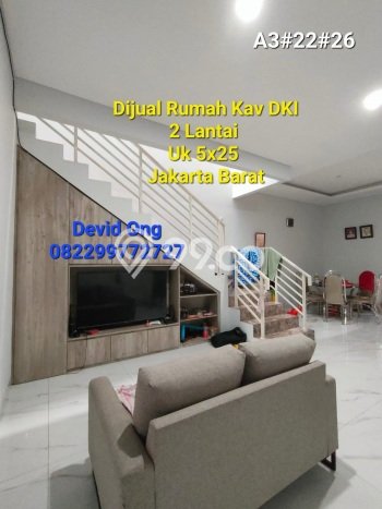 Rumah Elit Modern Tanpa Renovasi di Kav DKI Jakarta Barat Rumah Elit Modern Tanpa Renovasi di Kav DKI Jakarta Barat