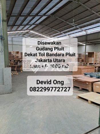 Gudang Kawasan Bisnis di Pluit, Luas 1000m², Siap Usaha Gudang Kawasan Bisnis di Pluit, Luas 1000m², Siap Usaha