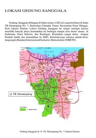 Unit Kantor Disewa Lokasi Cilandak, Jakarta Selatan Spesifikasi Luas Bangunan 23538m2 Unit Kantor Disewa Lokasi Cilandak, Jakarta Selatan Spesifikasi Luas Bangunan 23538m2