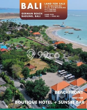 Tanah Kavling untuk Dijual di Kuta Badung 1000m2 Tanah Kavling untuk Dijual di Kuta Badung 1000m2