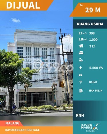 Komersial Paling Dicari LB 1000m2 Dijual di Klojen Komersial Paling Dicari LB 1000m2 Dijual di Klojen