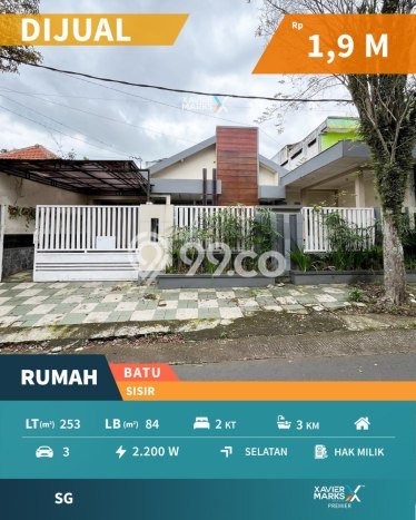 Jual Rumah Strategis Bagus Punya 2 KT di Batu Batu SHM Jual Rumah Strategis Bagus Punya 2 KT di Batu Batu SHM