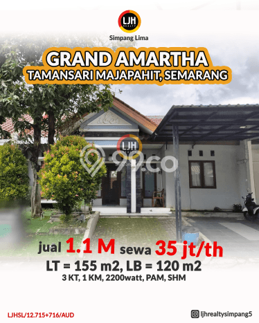 Disewakan Rumah Konsep Minimalis di Pedurungan Semarang dengan 3 KT Disewakan Rumah Konsep Minimalis di Pedurungan Semarang dengan 3 KT