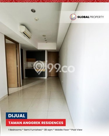 Hunian Apartemen 1 KT 1 KM di Grogol Petamburan, Jakarta Barat Dijual Cepat Hunian Apartemen 1 KT 1 KM di Grogol Petamburan, Jakarta Barat Dijual Cepat