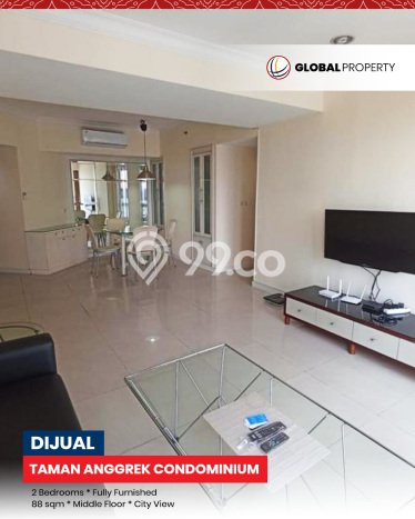Tersedia Apartemen 2 KT & 1 KM di Grogol Petamburan, Jakarta Barat Tersedia Apartemen 2 KT & 1 KM di Grogol Petamburan, Jakarta Barat