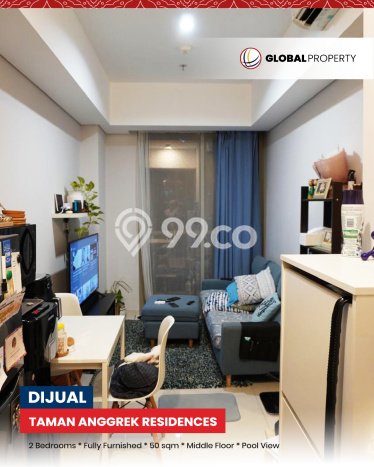 Hunian Apartemen Bagus di Grogol Petamburan 2 Kamar Tidur Hunian Apartemen Bagus di Grogol Petamburan 2 Kamar Tidur