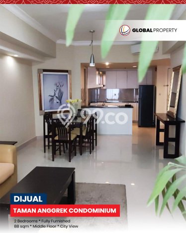 Hunian Apartemen 2 KT 1 KM di Grogol Petamburan, Jakarta Barat Dijual Cepat Hunian Apartemen 2 KT 1 KM di Grogol Petamburan, Jakarta Barat Dijual Cepat