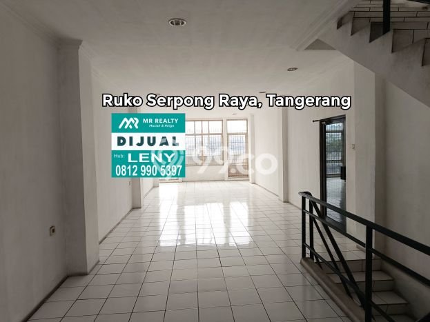 Unit Ruko Dijual di Serpong Tangerang Selatan 470m2 Unit Ruko Dijual di Serpong Tangerang Selatan 470m2
