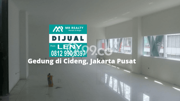 Paling Dicari! Kantor Dijual di Cideng Harga Kompetitif Paling Dicari! Kantor Dijual di Cideng Harga Kompetitif