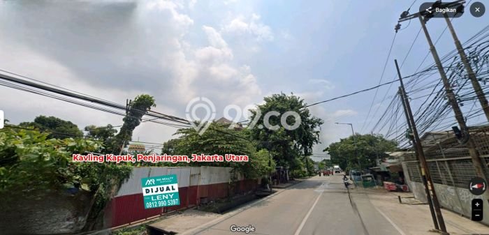 Kavling Tanah untuk Dijual di Kapuk, Jakarta Utara, Luas 4336m2 Kavling Tanah untuk Dijual di Kapuk, Jakarta Utara, Luas 4336m2