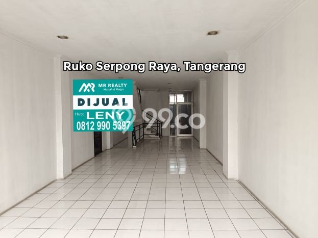 Unit Ruko Dijual di Serpong Tangerang Selatan 470m2 Unit Ruko Dijual di Serpong Tangerang Selatan 470m2