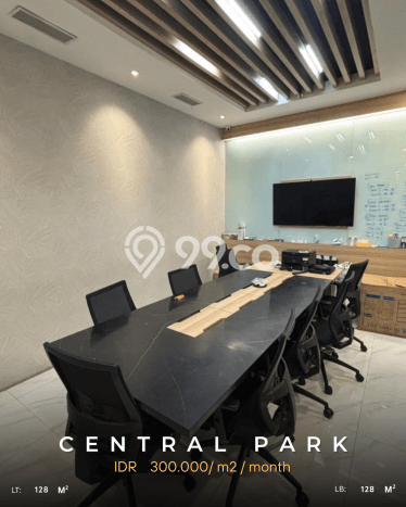 Unit Kantor Disewakan di Central Park di Area Ramai & Strategis Unit Kantor Disewakan di Central Park di Area Ramai & Strategis