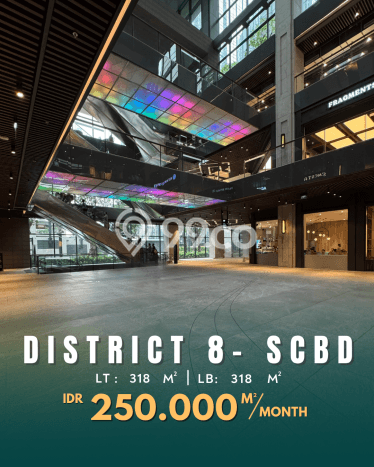 Disewakan Kantor di Kawasan Ramai SCBD Luas 318m2 Disewakan Kantor di Kawasan Ramai SCBD Luas 318m2