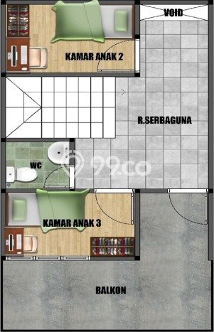 Rumah 4 KT 2 KM Cluster Exclusive di Duri Kepa, Jakarta Barat Rumah 4 KT 2 KM Cluster Exclusive di Duri Kepa, Jakarta Barat