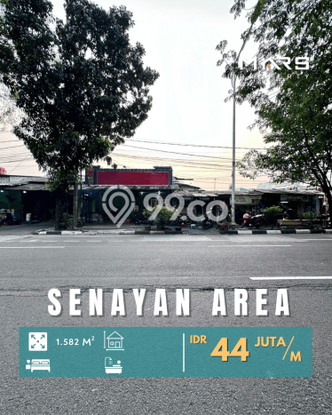 Dijual Tanah Lokasi Senayan, Jakarta Selatan Seluas 1582m2 Dijual Tanah Lokasi Senayan, Jakarta Selatan Seluas 1582m2