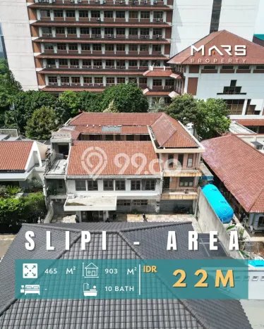 Untuk Dijual! Kantor di Slipi Jakarta Barat LT 465m2 / LB 903m2 Kawasan Bisnis Untuk Dijual! Kantor di Slipi Jakarta Barat LT 465m2 / LB 903m2 Kawasan Bisnis