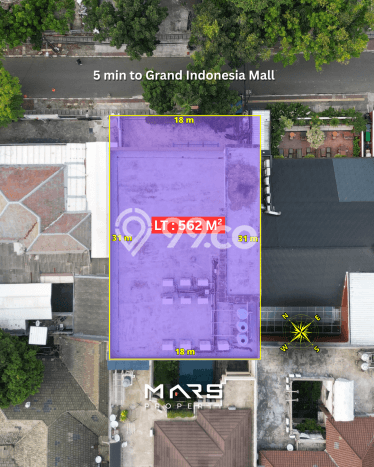 Kantor Dijual di Jakarta Pusat LT 562m2 & LB 2375m2 Lokasi Terbaik! Kantor Dijual di Jakarta Pusat LT 562m2 & LB 2375m2 Lokasi Terbaik!