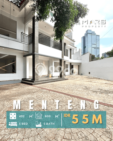 Dijual Rumah Premium dengan Fasilitas Sekitar Lengkap di Menteng, Jakarta Pusat Dijual Rumah Premium dengan Fasilitas Sekitar Lengkap di Menteng, Jakarta Pusat