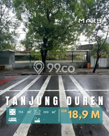 Unit Komersial Dijual di Jakarta Barat LT 755m2 & LB 200m2 Unit Komersial Dijual di Jakarta Barat LT 755m2 & LB 200m2