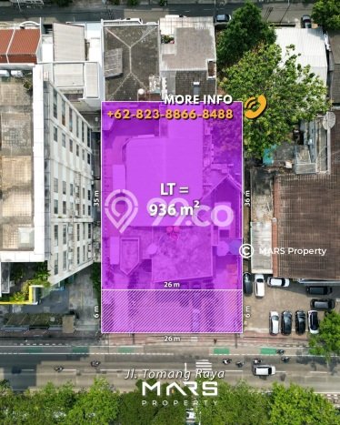 AREA PREMIUM! Komersial di Tomang, Luas 77m², Pusat Bisnis AREA PREMIUM! Komersial di Tomang, Luas 77m², Pusat Bisnis