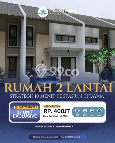 Rumah Idaman 3 KT Hemat Budget di Citayam Depok Rumah Idaman 3 KT Hemat Budget di Citayam Depok