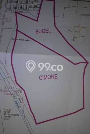 Kavling Tanah untuk Dijual di Cimone, Tangerang, Luas 17000m2 Kavling Tanah untuk Dijual di Cimone, Tangerang, Luas 17000m2