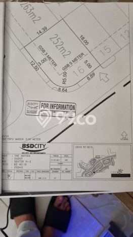 Kavling Tanah untuk Dijual di BSD Puspita Loka, Tangerang, Luas 252m2 Kavling Tanah untuk Dijual di BSD Puspita Loka, Tangerang, Luas 252m2