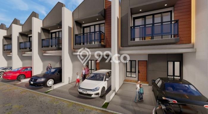 Rumah Modern 3 Kamar LT 60m2 di Cibubur Rumah Modern 3 Kamar LT 60m2 di Cibubur