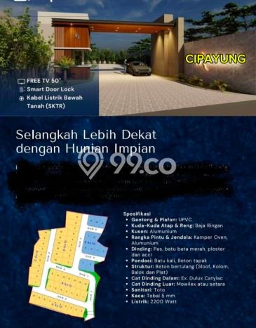 Rumah Modern Minimalis 3 Kamar Siap Huni di Ciracas Rumah Modern Minimalis 3 Kamar Siap Huni di Ciracas