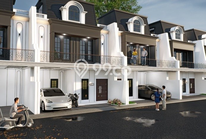Rumah Strategis Modern Lb 90m2 di Beji, Depok Rumah Strategis Modern Lb 90m2 di Beji, Depok