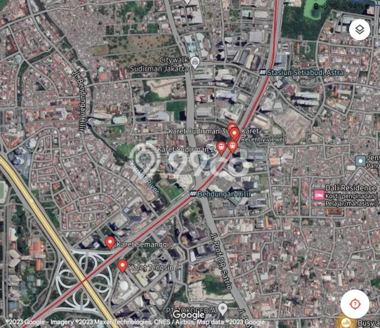 Kavling Tanah untuk Dijual di Karet Tengsin, Jakarta Pusat, Luas 933m2 Kavling Tanah untuk Dijual di Karet Tengsin, Jakarta Pusat, Luas 933m2