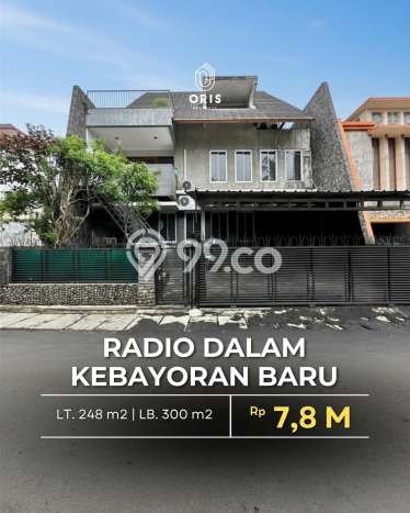 Rumah Luxury Modern Tanpa Renovasi di Radio Dalam Jakarta Selatan Rumah Luxury Modern Tanpa Renovasi di Radio Dalam Jakarta Selatan