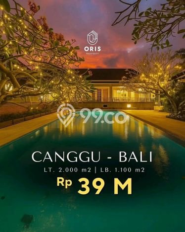 FOR SALE! Vila Kawasan , Luas 2000m2m², Lokasi Premium FOR SALE! Vila Kawasan , Luas 2000m2m², Lokasi Premium