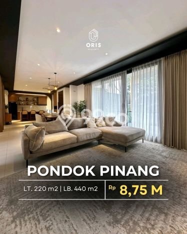 Rumah Elit Modern Tanpa Renovasi di Pondok Pinang Jakarta Selatan Rumah Elit Modern Tanpa Renovasi di Pondok Pinang Jakarta Selatan