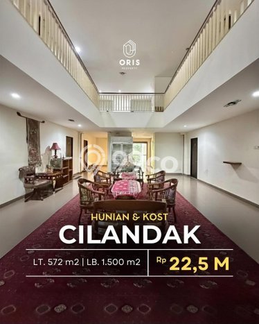 Kost Dijual di Cilandak Spesifikasi 3 KT & 3 KM Kost Dijual di Cilandak Spesifikasi 3 KT & 3 KM