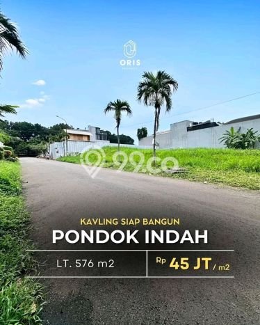 Tanah Siap Bangun Dijual di Jakarta Selatan Punya Luas 576m2 Tanah Siap Bangun Dijual di Jakarta Selatan Punya Luas 576m2