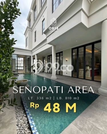 Hunian Mewah LB 810m2 Siap Huni Desain Elegan di Senopati, Jakarta Selatan Hunian Mewah LB 810m2 Siap Huni Desain Elegan di Senopati, Jakarta Selatan