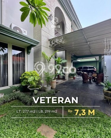 Dijual Rumah Luas Elegan Dengan View Cantik di Veteran, Jakarta Selatan Dijual Rumah Luas Elegan Dengan View Cantik di Veteran, Jakarta Selatan